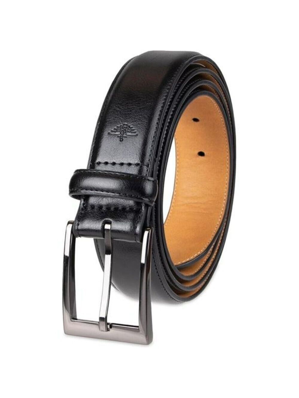 Dockers Mens Classic Dress Belt Leather Adjustable Strap Formal Office Wear